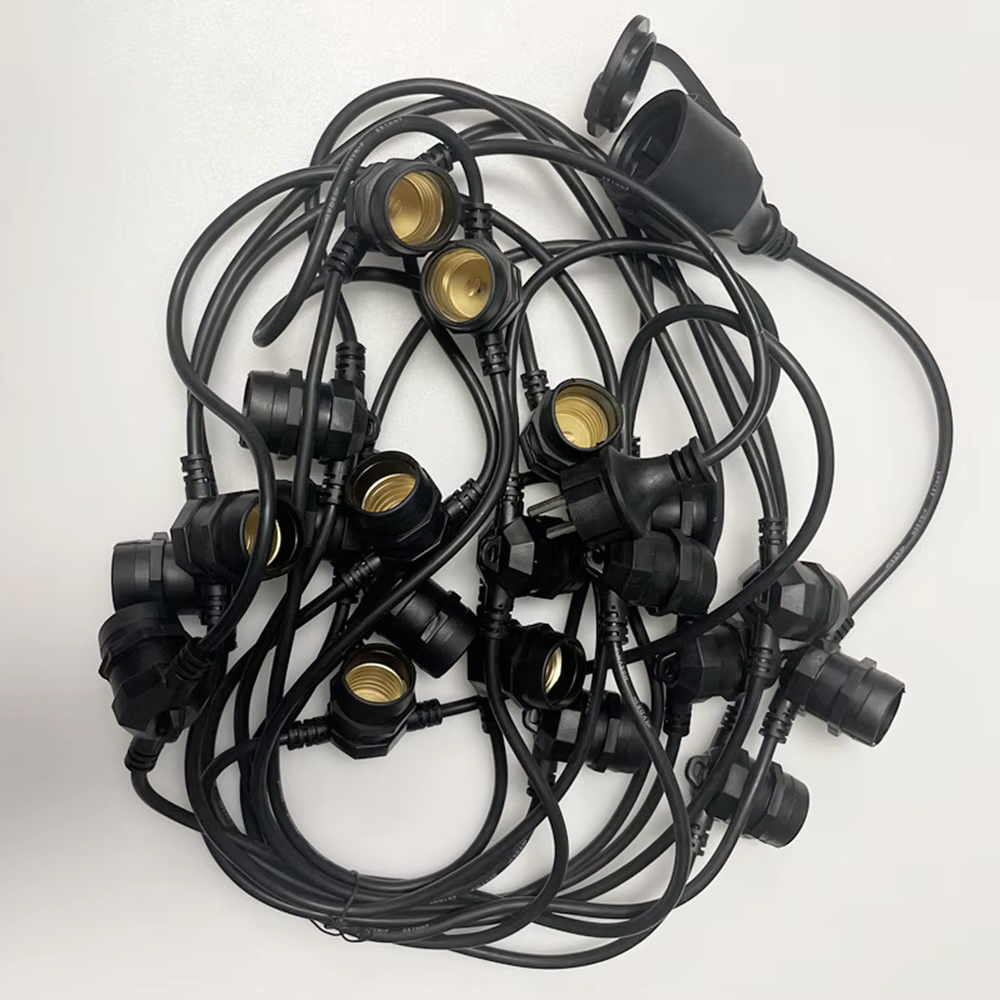 Outdoor Lighting Extension Cord - Guirlande lumineuse LED de 10M, qualité