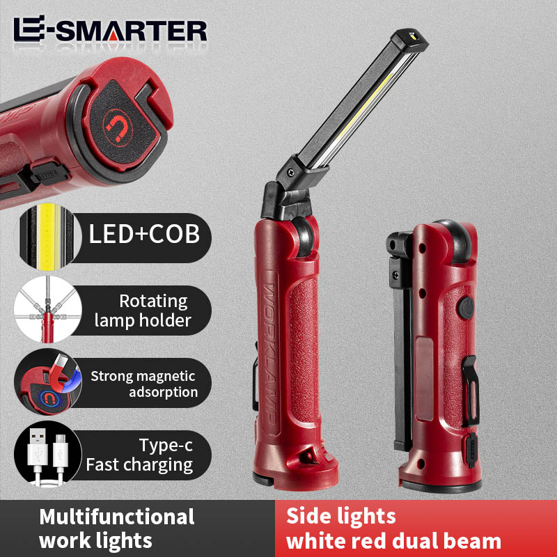 Outdoor Lighting Repair - Lampe de travail LED COB, Rechargeable,