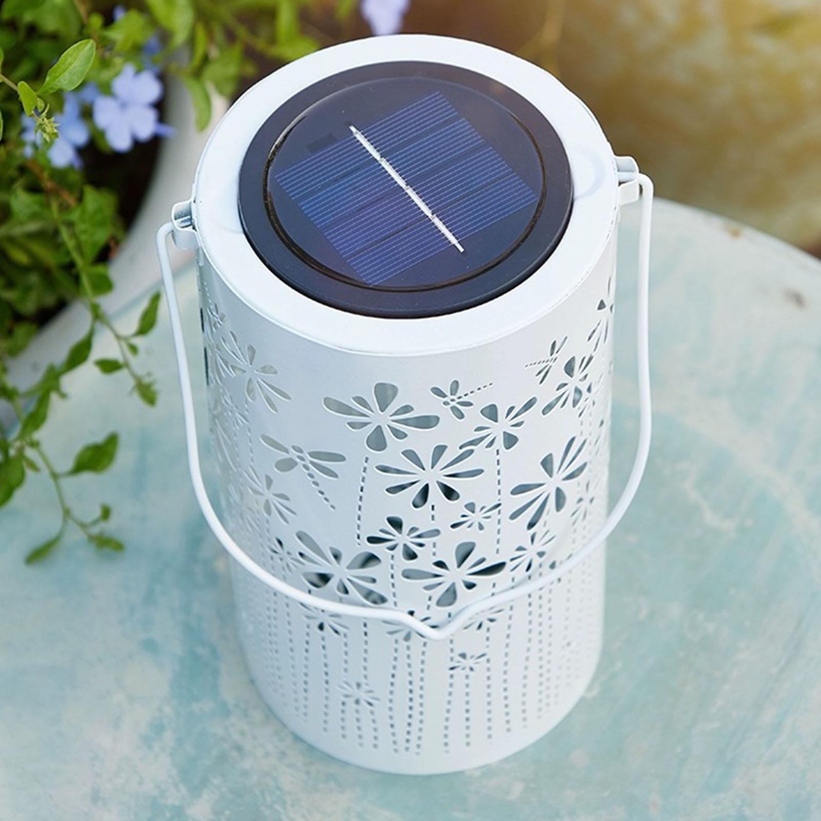 Outdoor Lighting And Decor - Lanterne solaire suspendue, lampes à fleurs