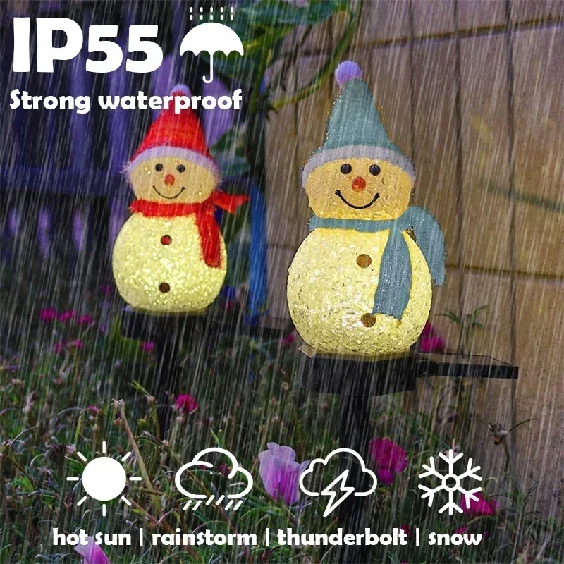Outdoor Lighting For Christmas - Lampe solaire de jardin en forme