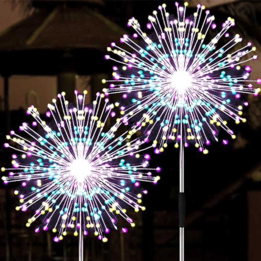 Outdoor Lighting For Christmas - Lampes solaires en forme de feux
