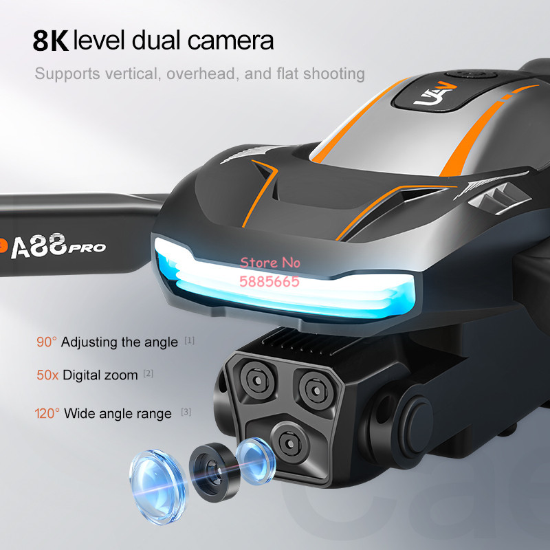 Photographie aérienne 8K, posi - Outdoor Lighting Box avis et prix