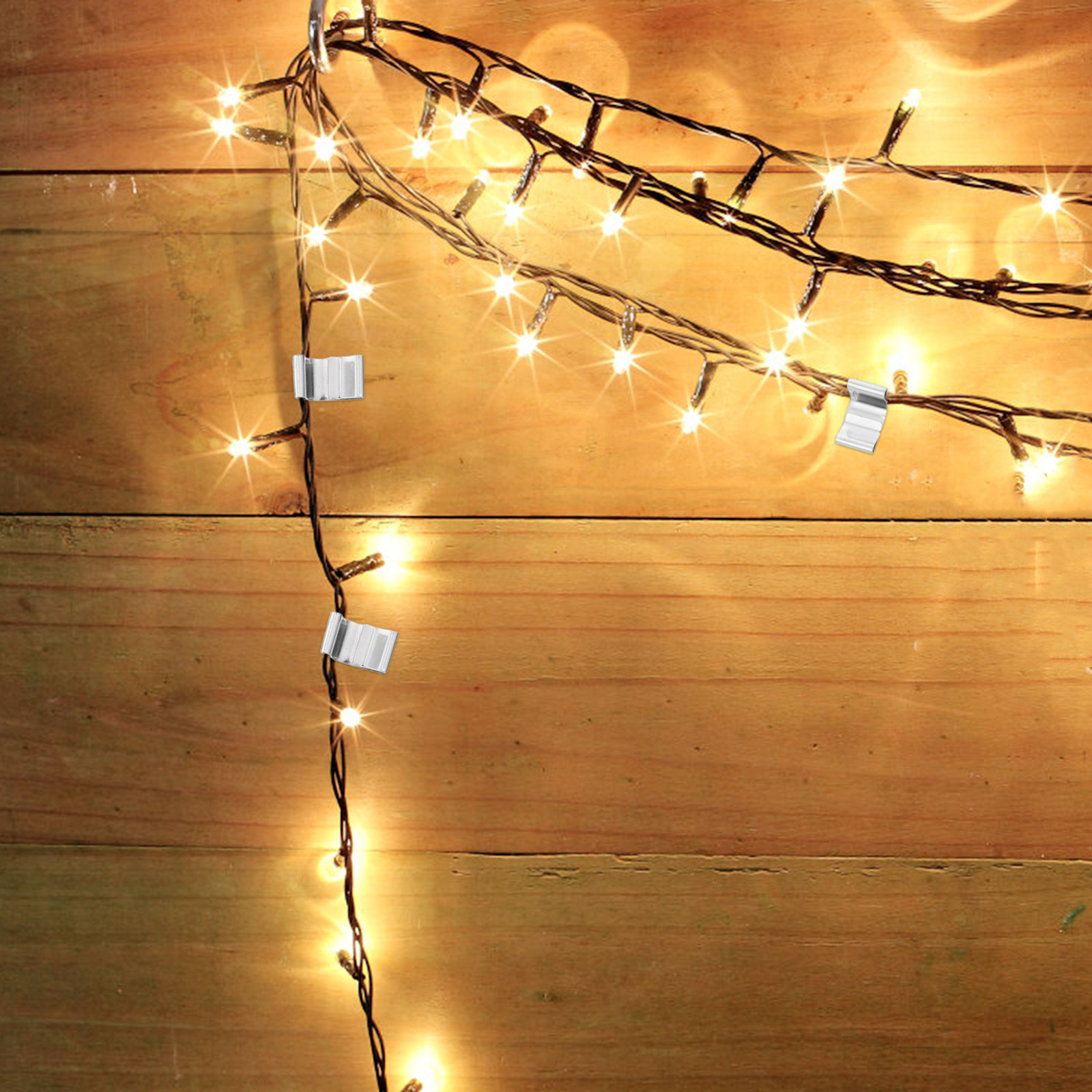 100 pièces de clips métallique - Outdoor Lighting For Christmas avis et prix
