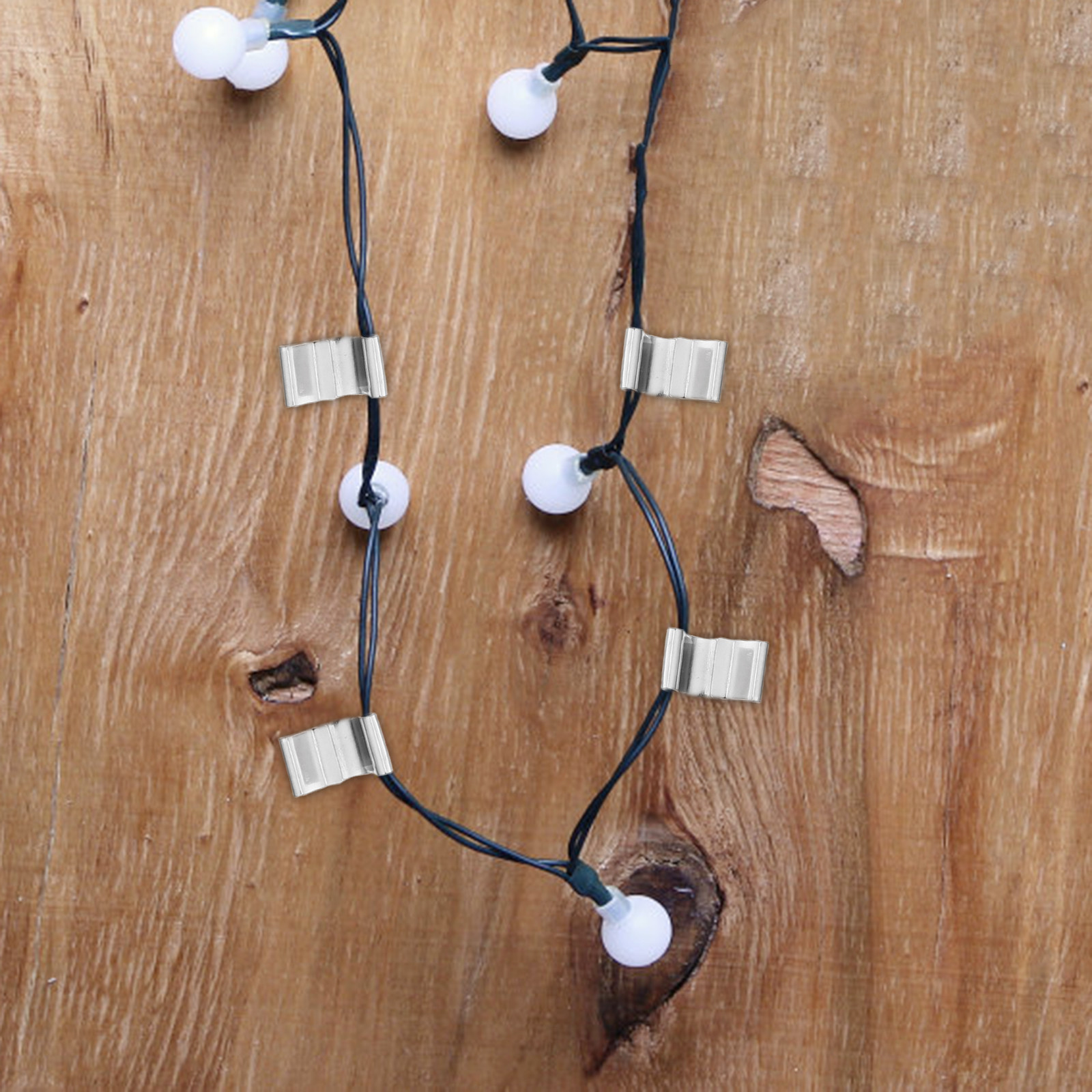 100 pièces de clips métallique - Outdoor Lighting For Christmas avis et prix