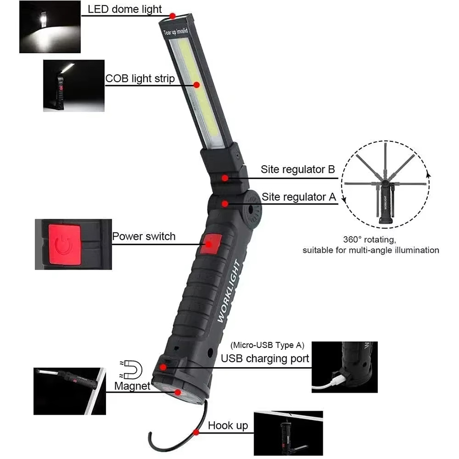 Lampe de poche LED Portable av - Outdoor Lighting Repair avis et prix