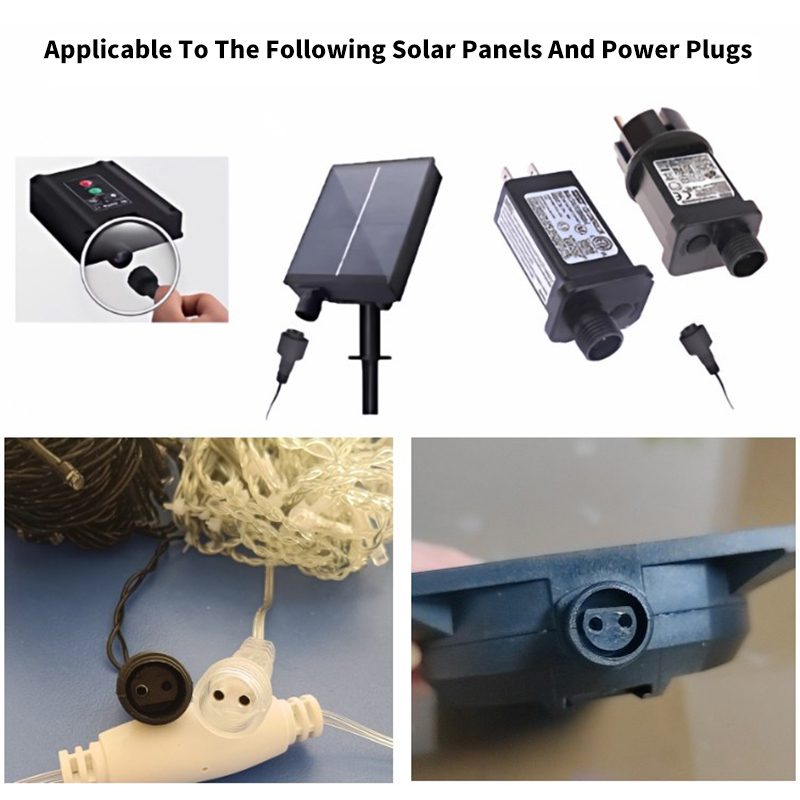 Connecteur LED 2 broches avec  - Outdoor Lighting Extension Cord avis et prix