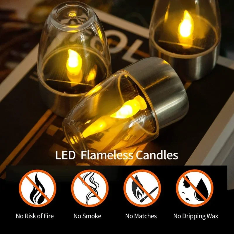 Bougies sans flamme à énergie  - Outdoor Lighting Company avis et prix