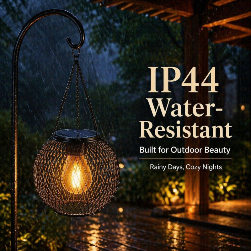 Lampe solaire LED suspendue po - Outdoor Lighting Design avis et prix