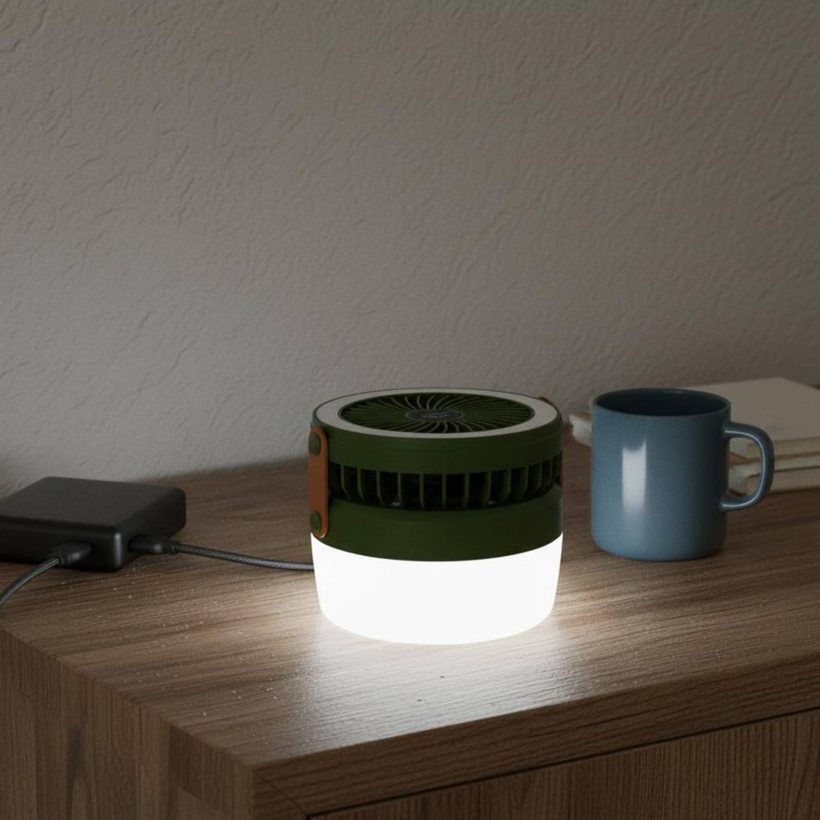 Ventilateur solaire de camping - Outdoor Lighting Design avis et prix