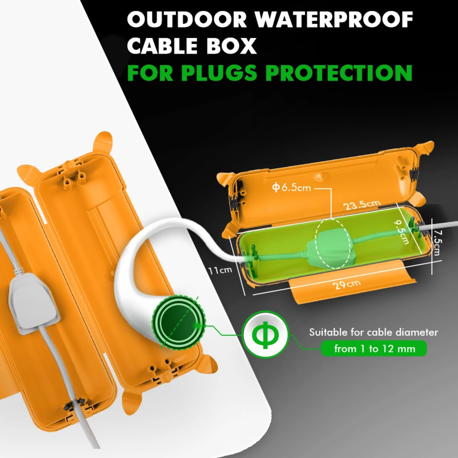 Boîtier de protection extérieu - Outdoor Lighting Extension Cord avis et prix