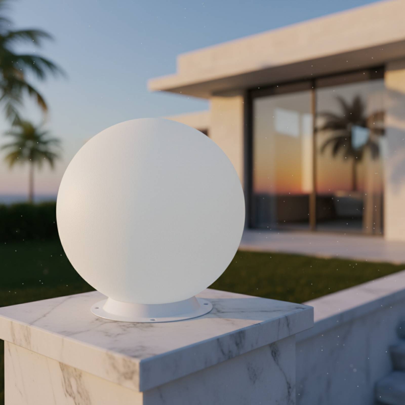 Lampe solaire pour poteau, lum - Outdoor Lighting And Decor avis et prix