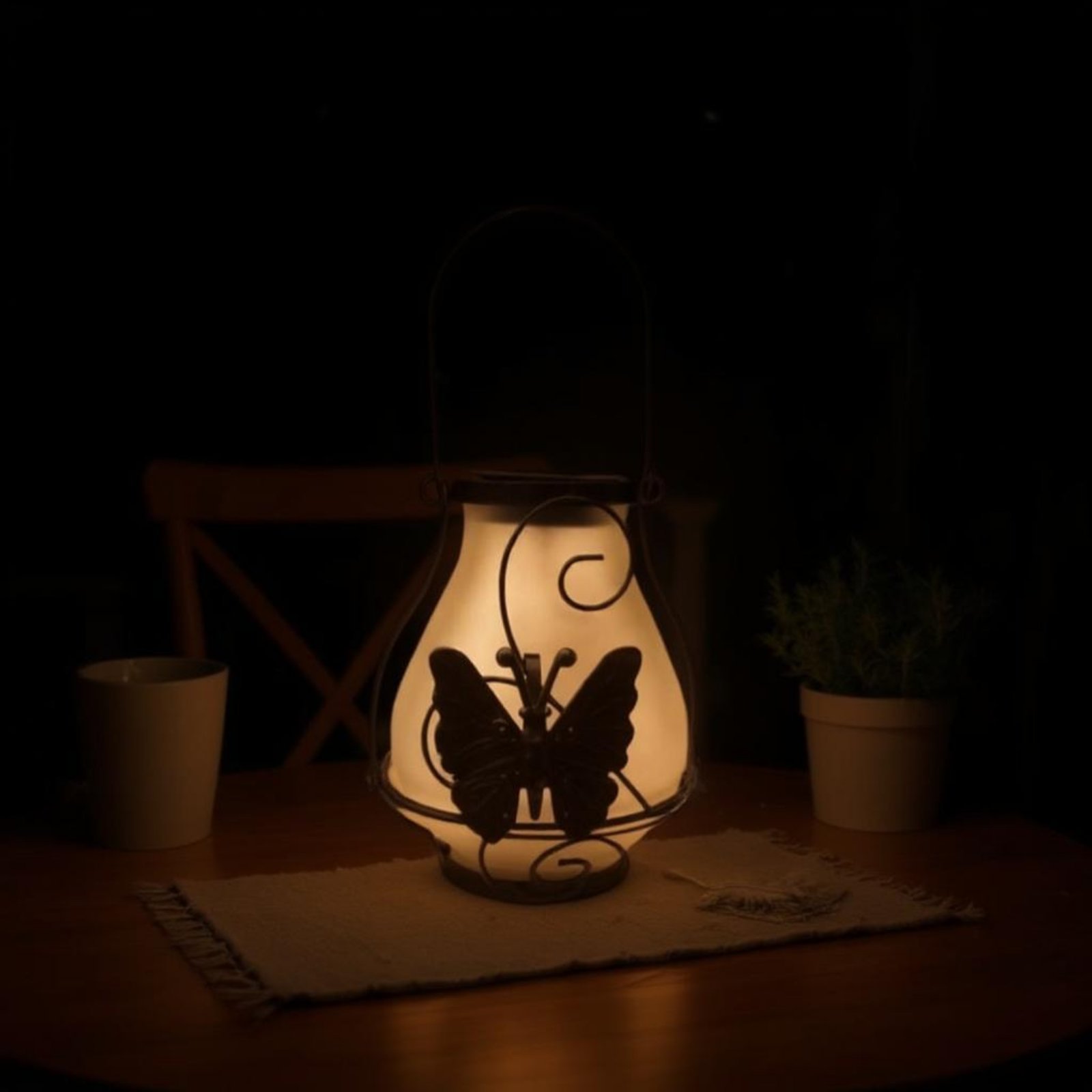 Lanterne solaire en forme de p - Outdoor Lighting And Decor avis et prix