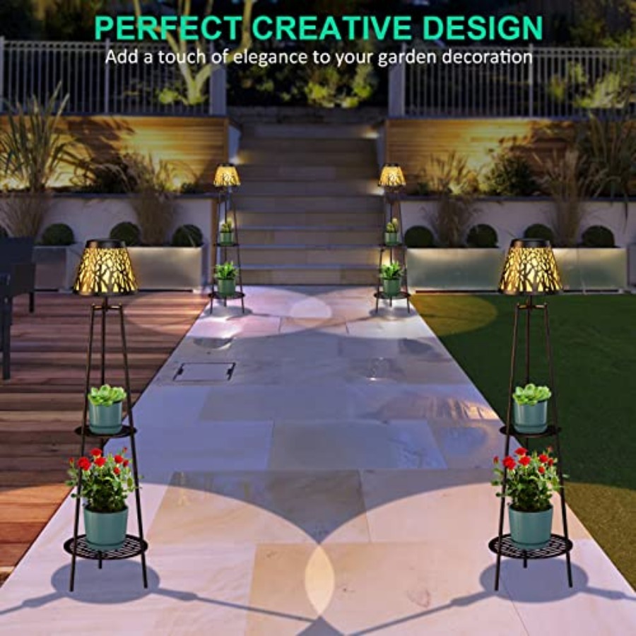 Lot de 2 lampes solaires d'ext - Outdoor Lighting And Decor avis et prix