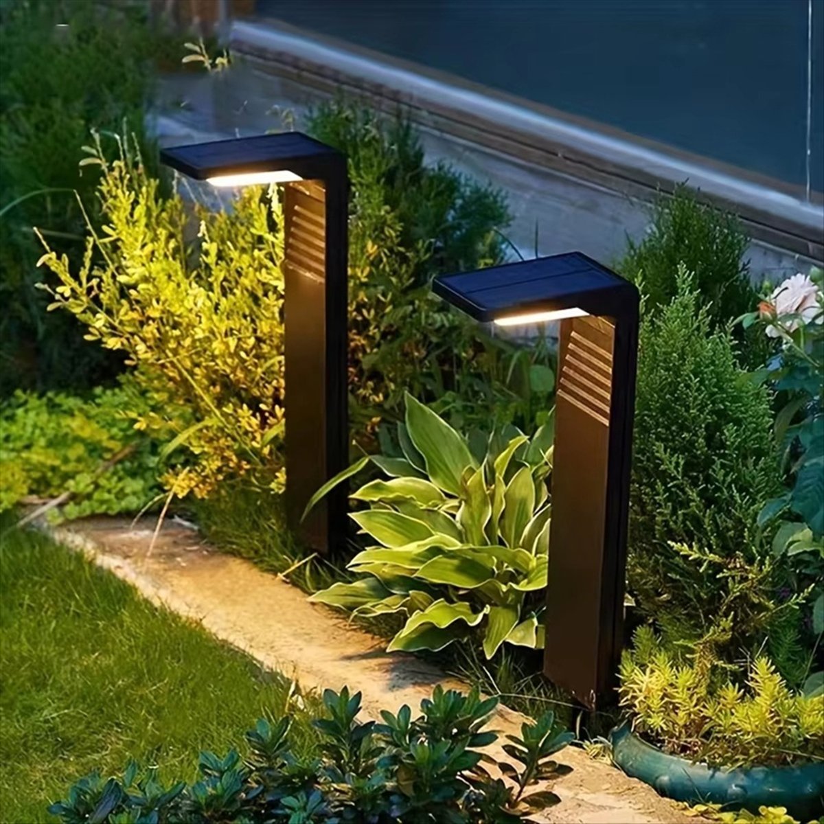 Lampes solaires de jardin d'ex - Outdoor Lighting Install avis et prix