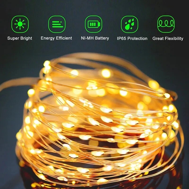 Guirxiété lumineuse solaire à  - Outdoor Lighting Company avis et prix