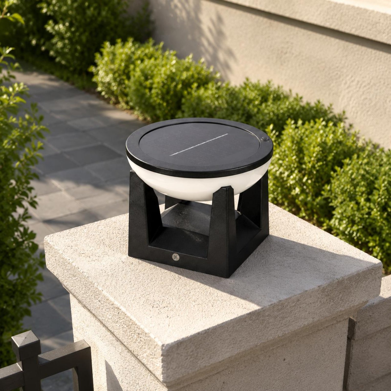 Lampe solaire pour poteau, fac - Outdoor Lighting Install avis et prix