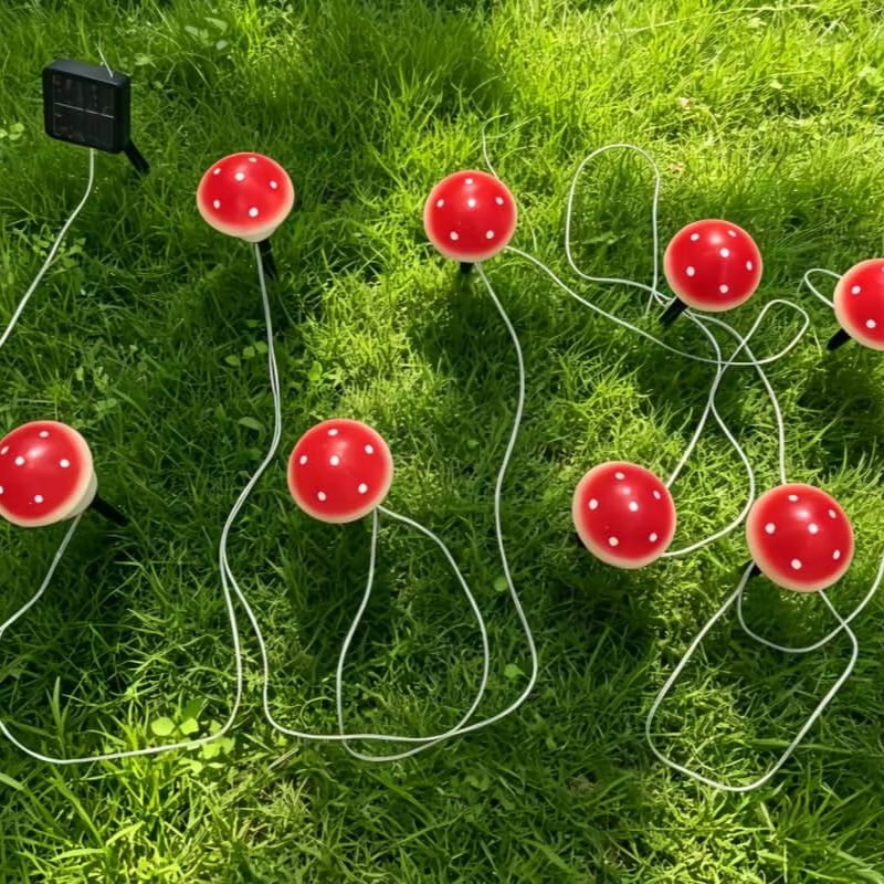 Guirlandes solaires en forme d - Outdoor Lighting For Christmas avis et prix