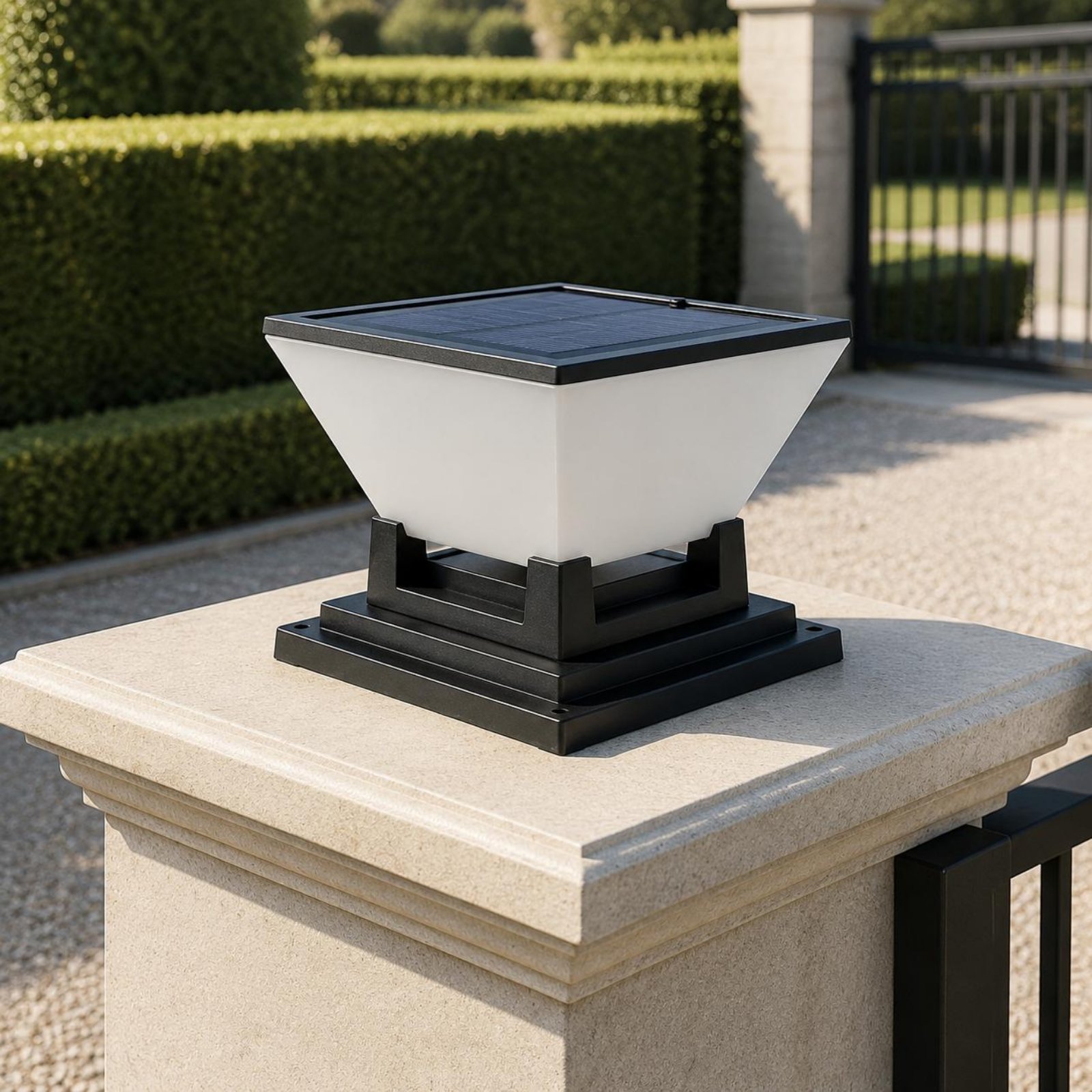Lampe solaire pour poteau, rés - Outdoor Lighting Install avis et prix