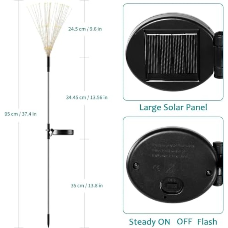 Lampes solaires en forme de fe - Outdoor Lighting For Christmas avis et prix